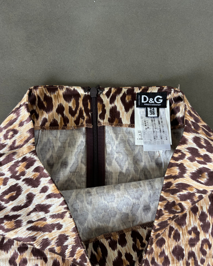 Dolce & Gabbana Leopard Skirt