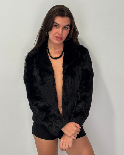Morgan De Toi Real Fur Jacket
