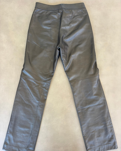 DKNY Leather Pants