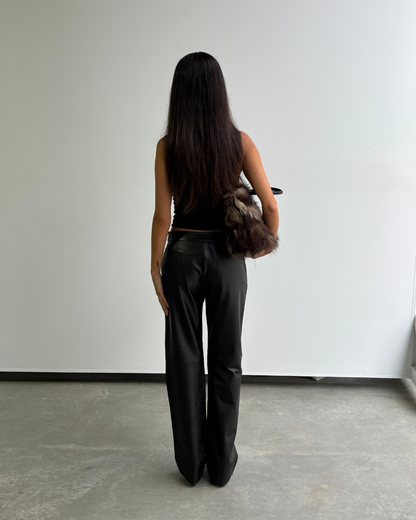 DKNY Leather Pants