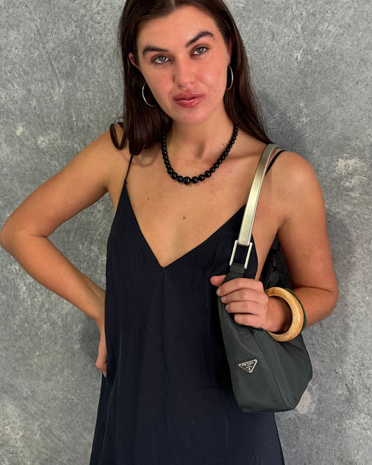 Prada Bag With Metal Handle