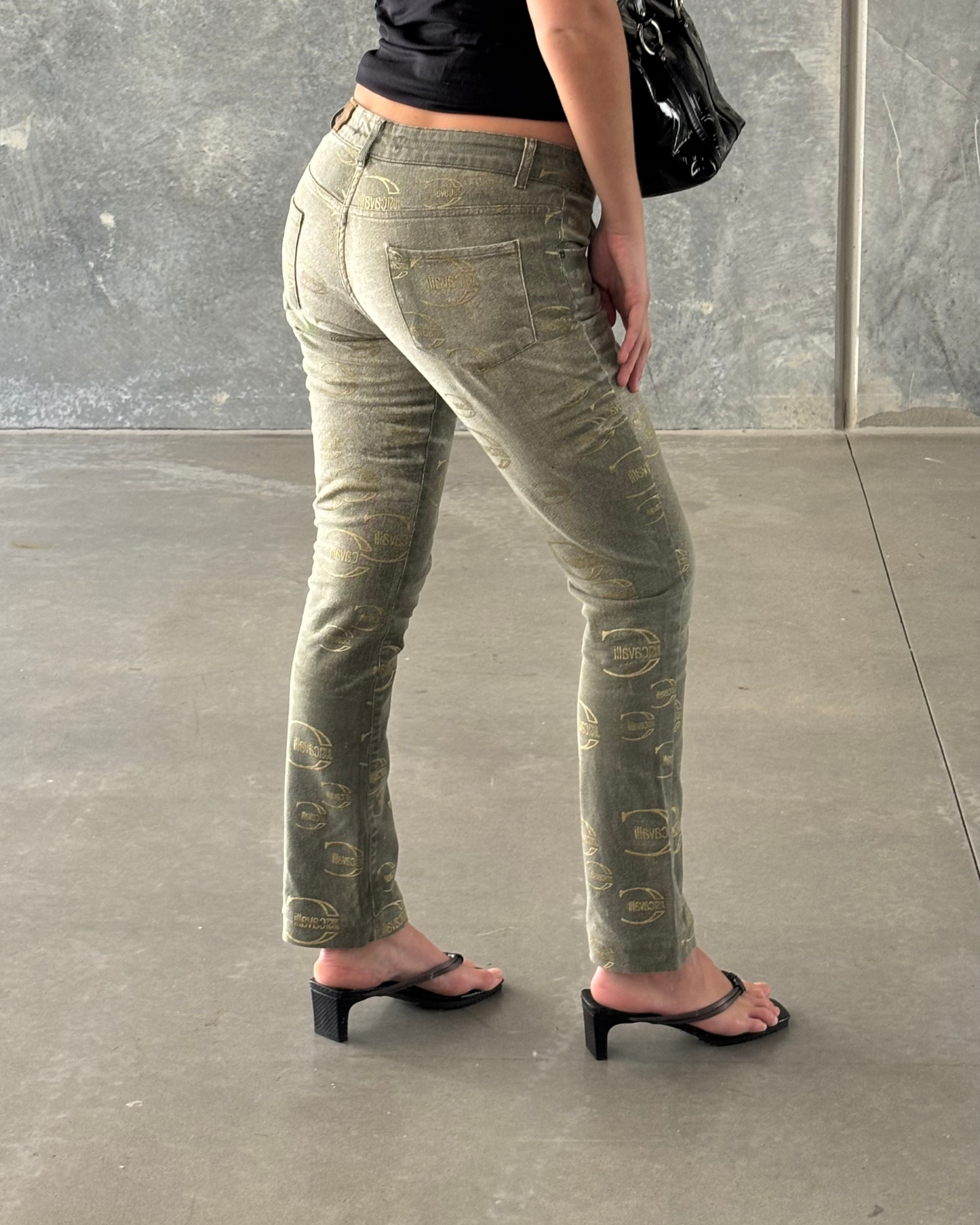Cavalli Monogram Jeans