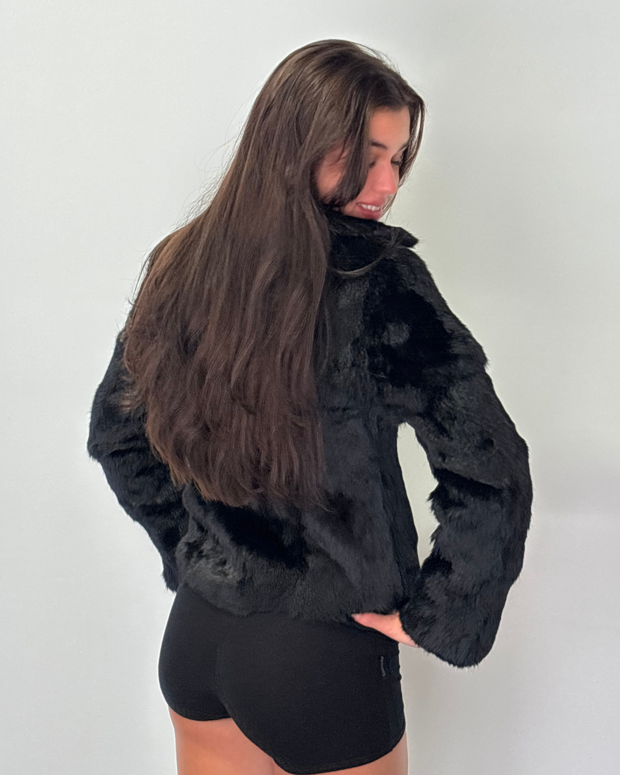 Morgan De Toi Real Fur Jacket