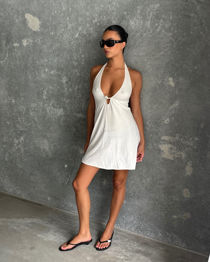 Dolce & Gabbana White Beach Dress