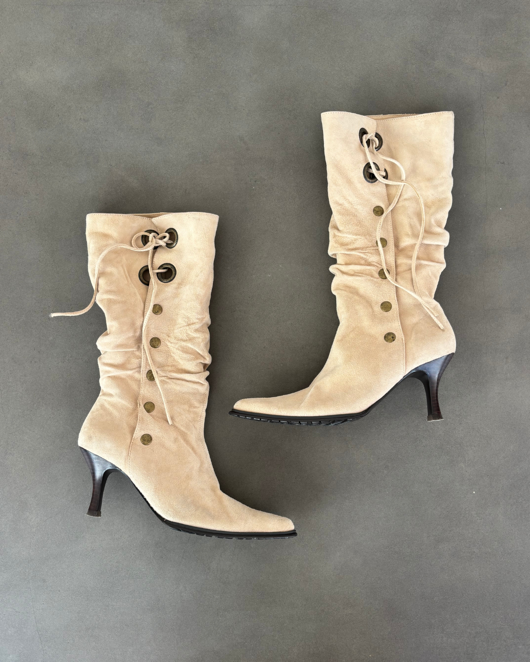 Adidas Suede Lace Up Boots