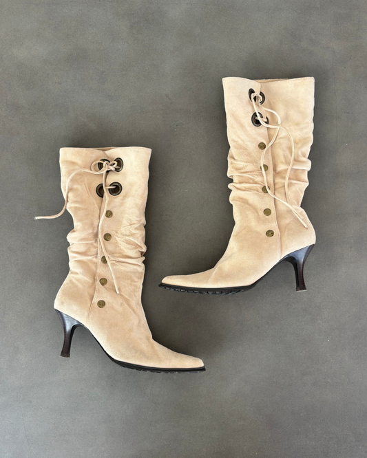 Adidas Suede Lace Up Boots