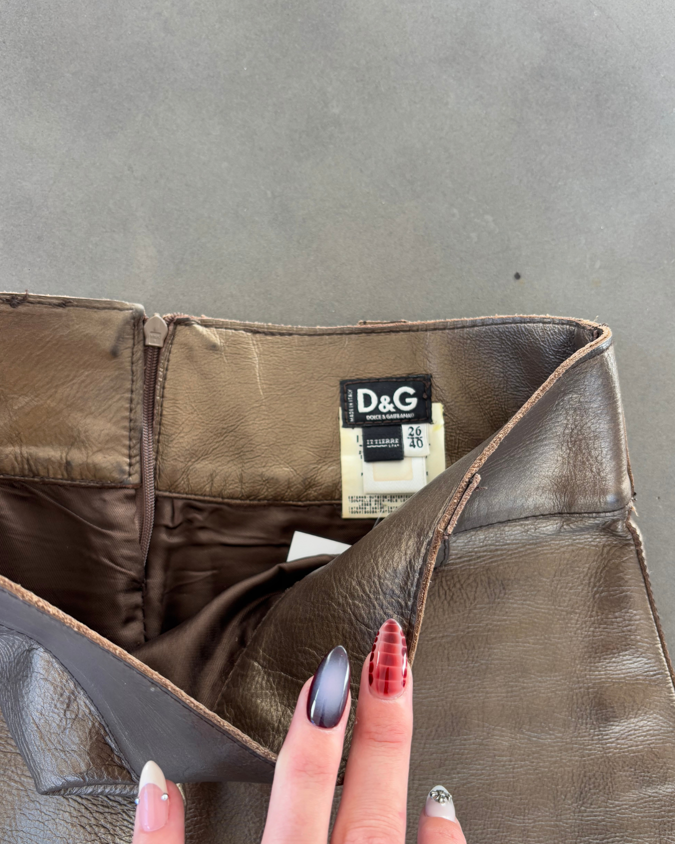 Dolce & Gabbana Bronze Skirt