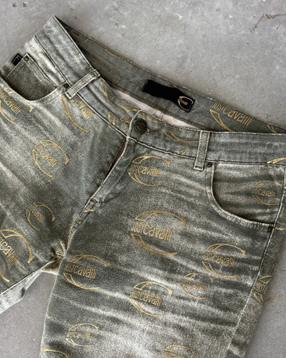 Cavalli Monogram Jeans