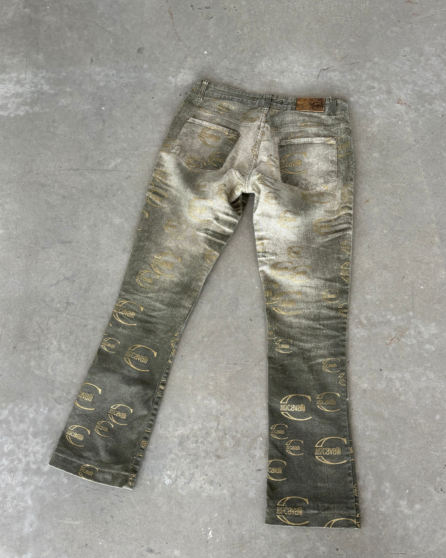 Cavalli Monogram Jeans