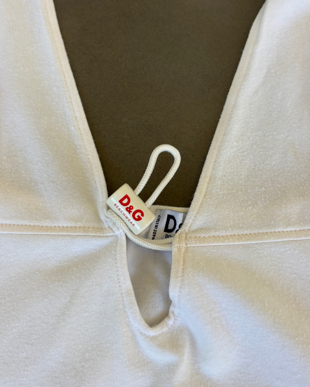 Dolce & Gabbana White Beach Dress