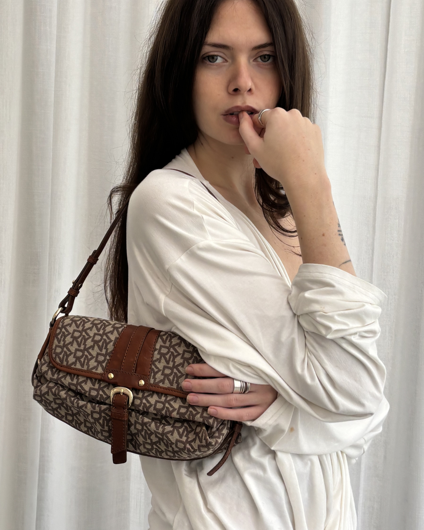 DKNY Monogram Handbag