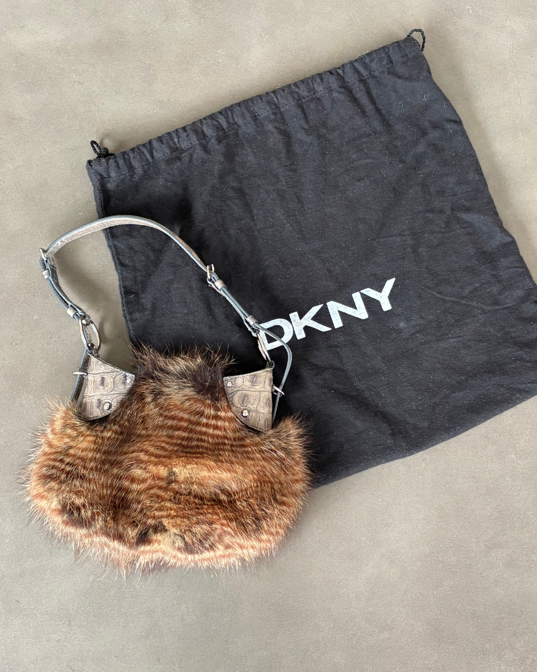 DKNY Fur Mini Bag