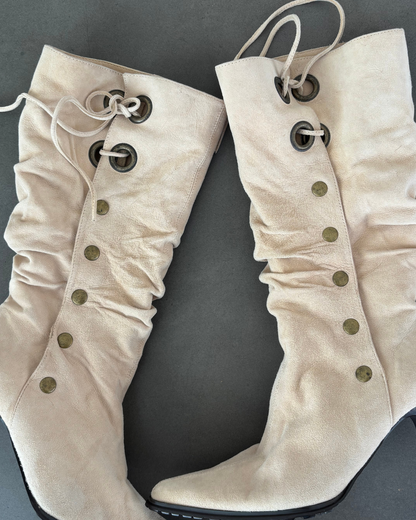 Adidas Suede Lace Up Boots