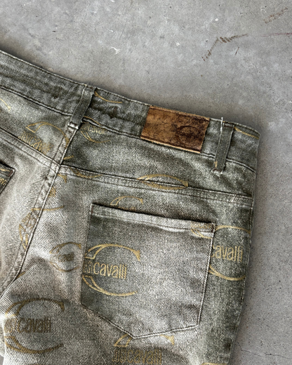 Cavalli Monogram Jeans