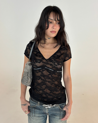 Dolce & Gabbana Lace Tee