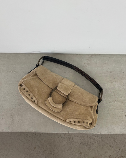 Francesco Biasia Suede Bag