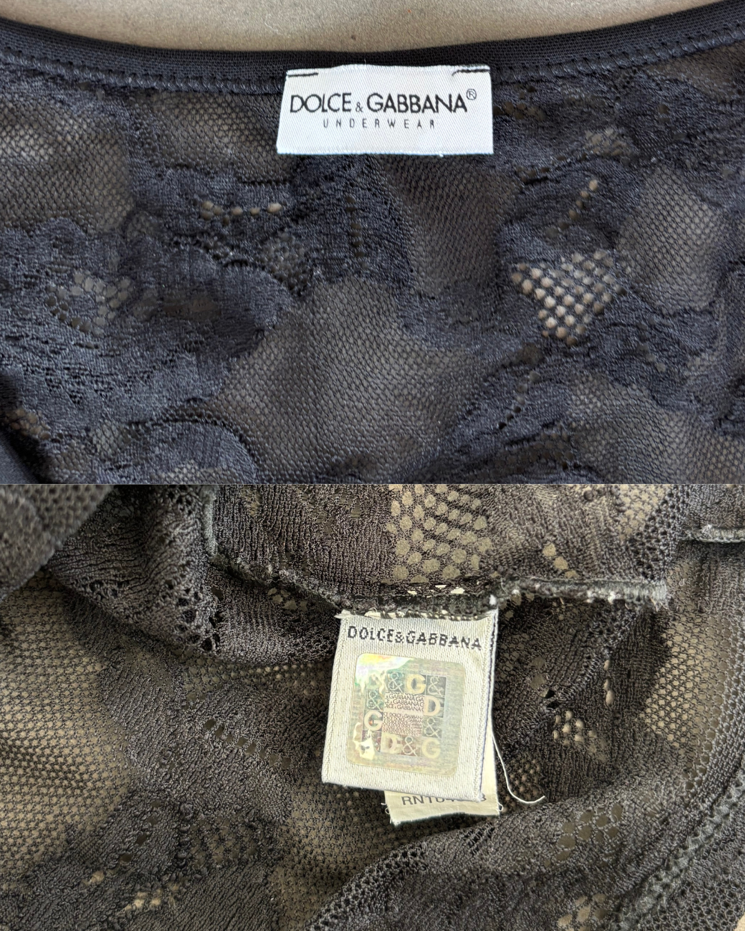 Dolce & Gabbana Lace Tee