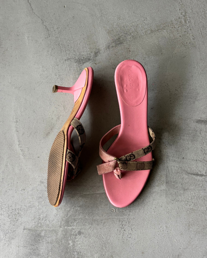 Gucci Pink Kitten Heels