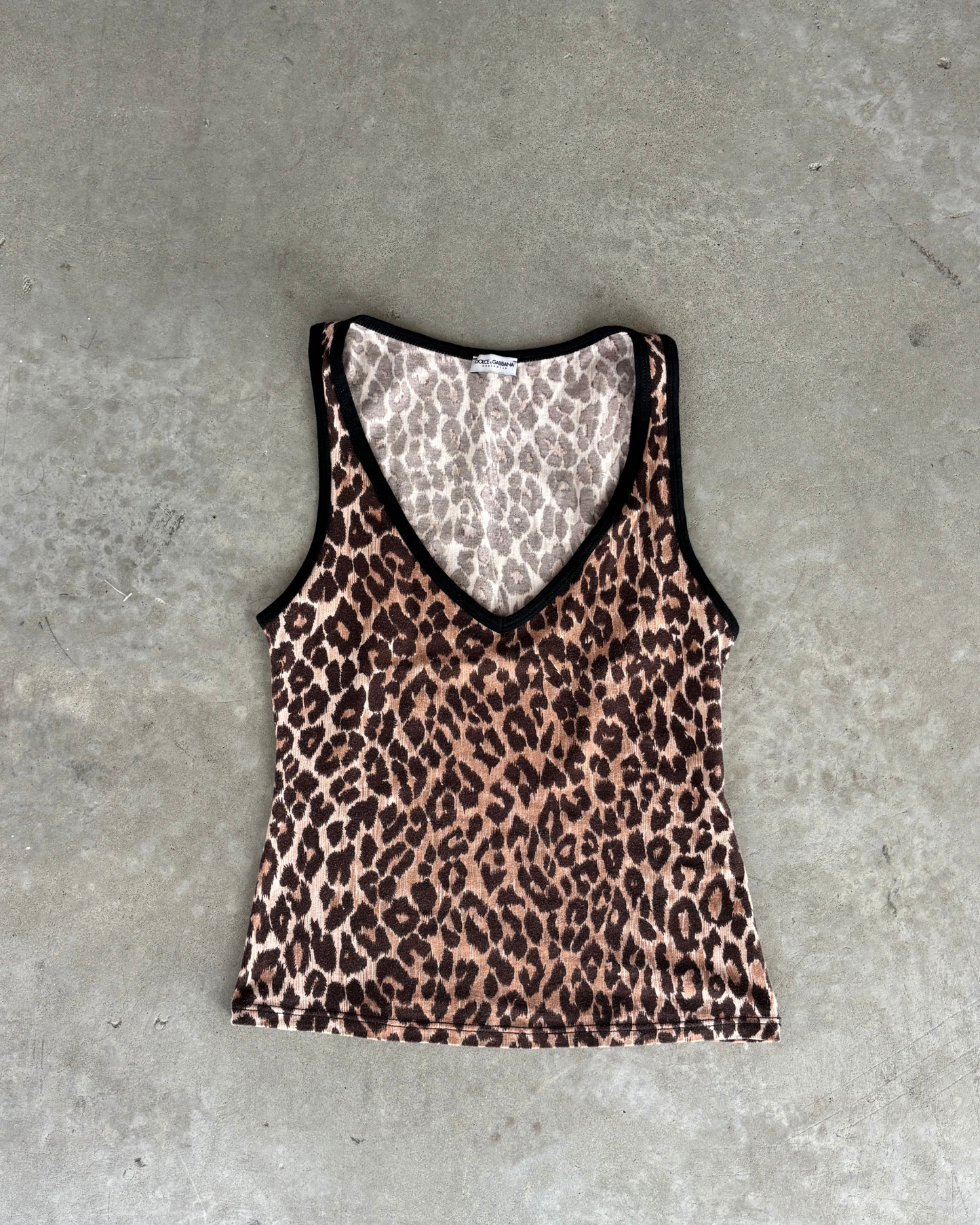 Dolce & Gabbana Leopard Tank