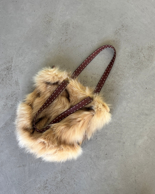 Vintage Real Fur Bag