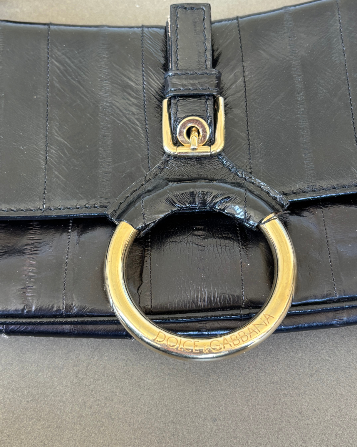 Dolce & Gabbana Black Leather Bag