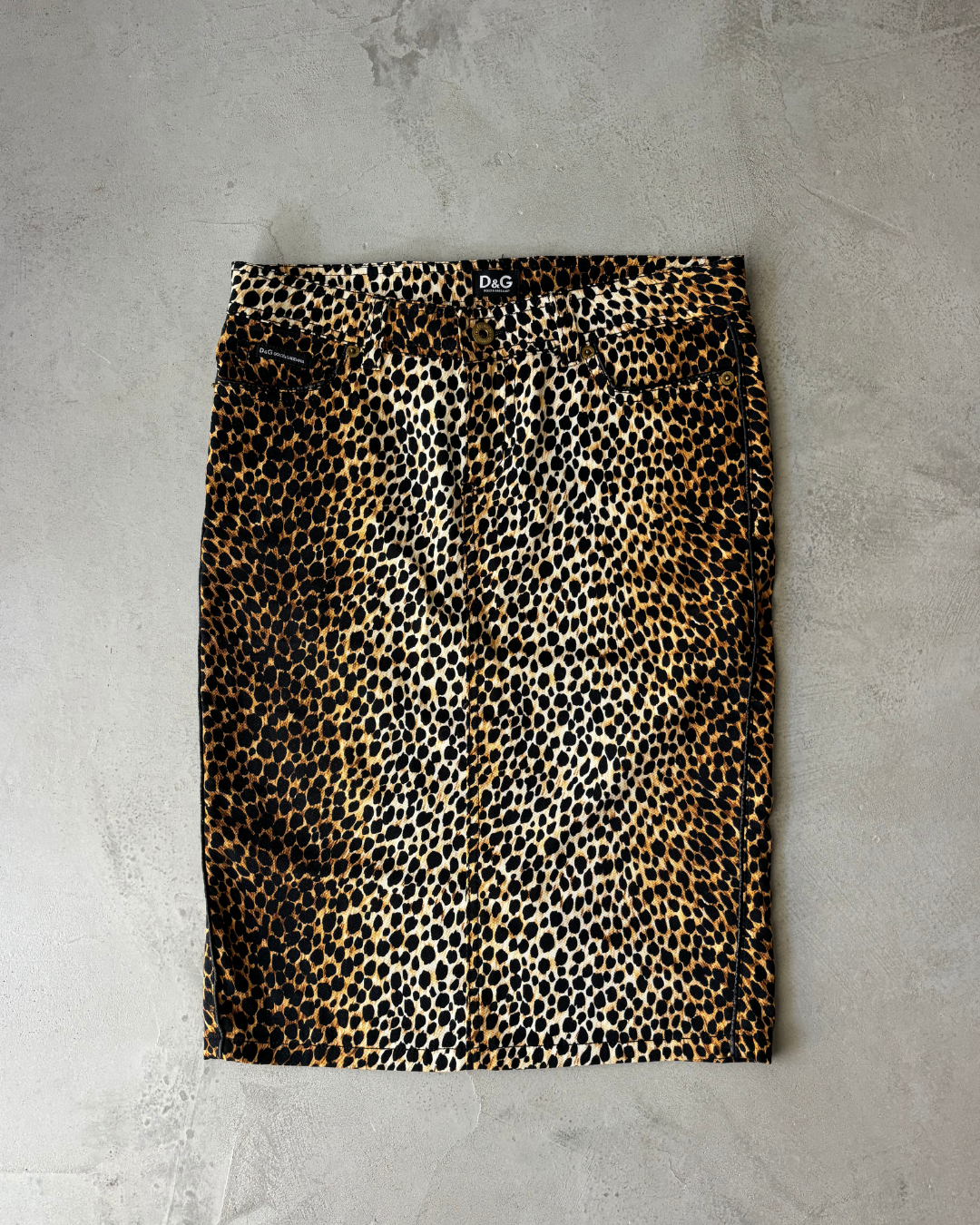 Dolce & Gabbana Leopard Skirt