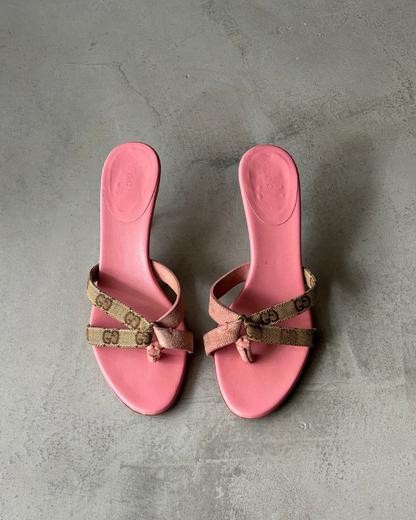 Gucci Pink Kitten Heels