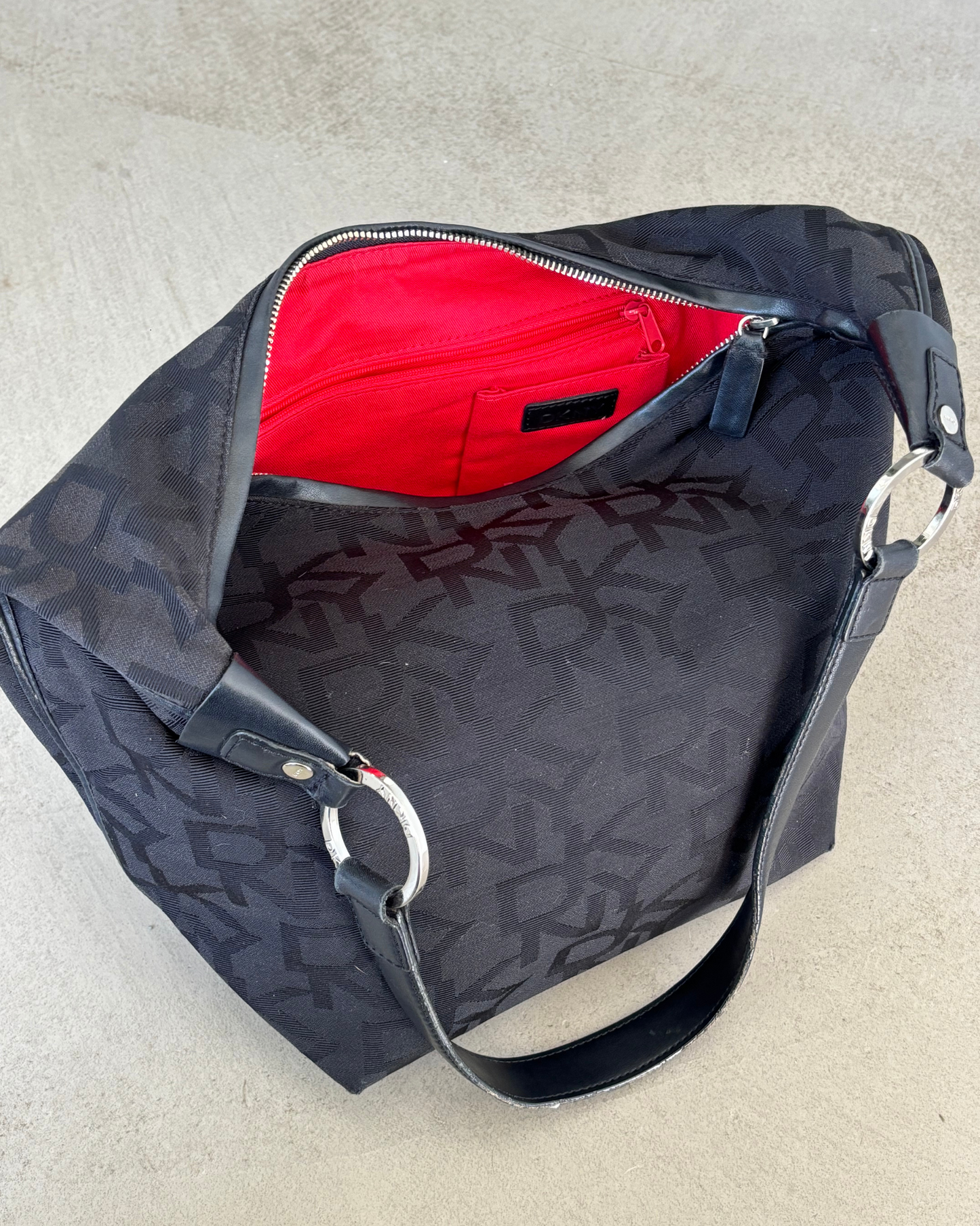 DKNY Monogram Hobo Bag