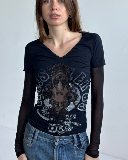 D&G Graphic Long Sleeve