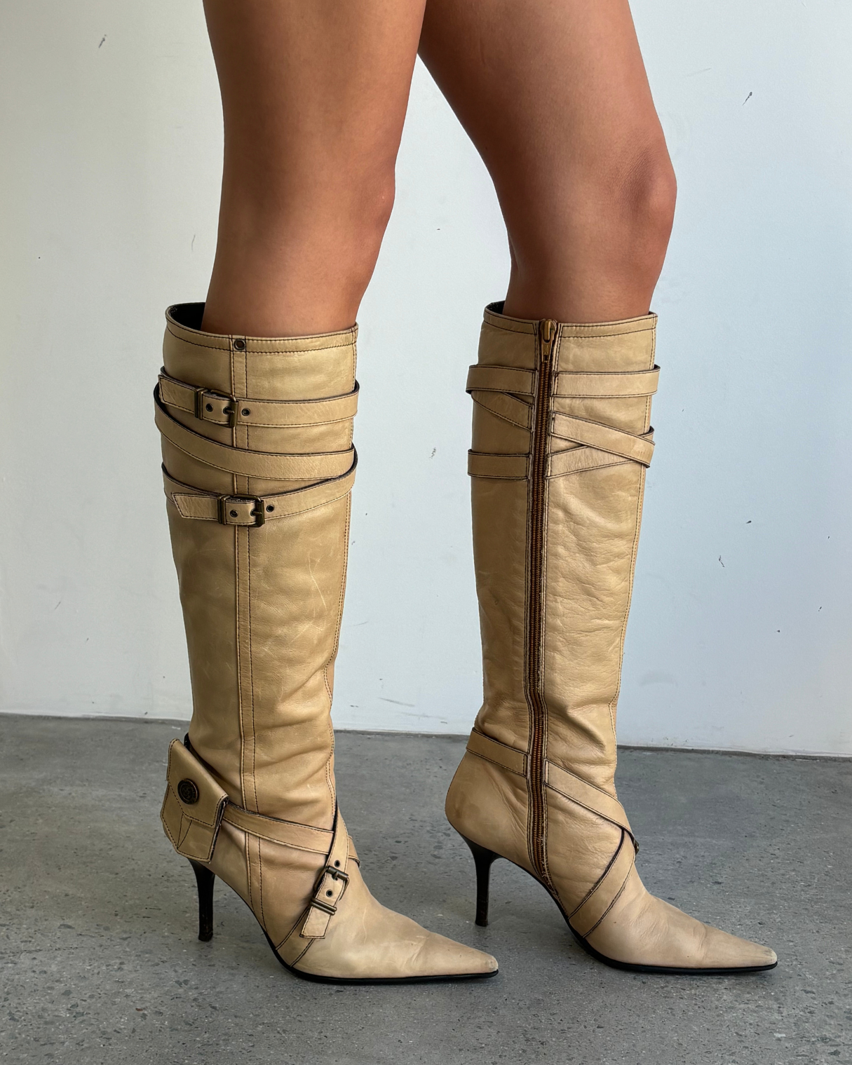 Tan Utility Boots