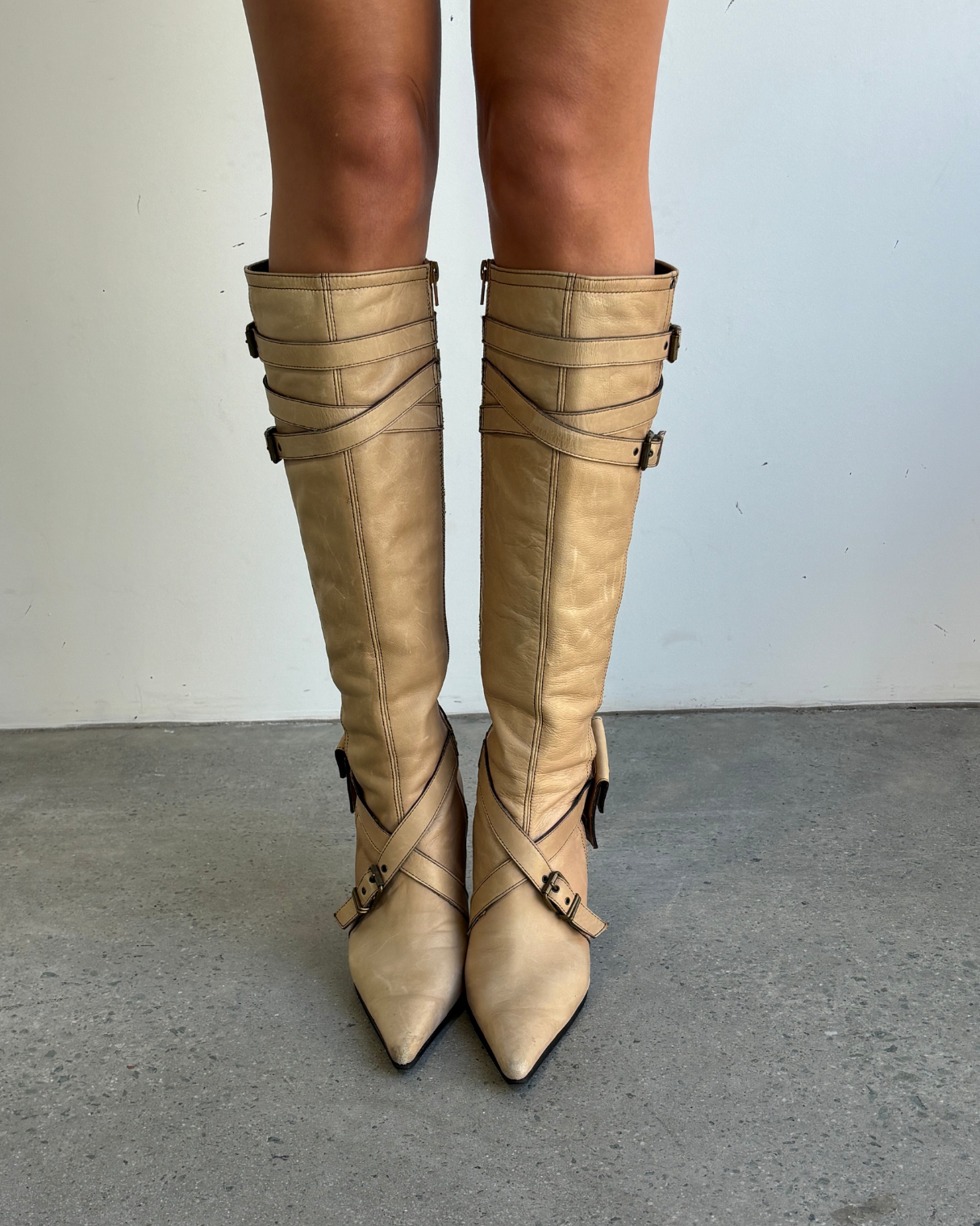Tan Utility Boots