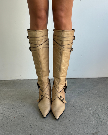 Tan Utility Boots