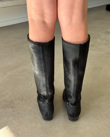 Manolo Blahnik Hide Boots