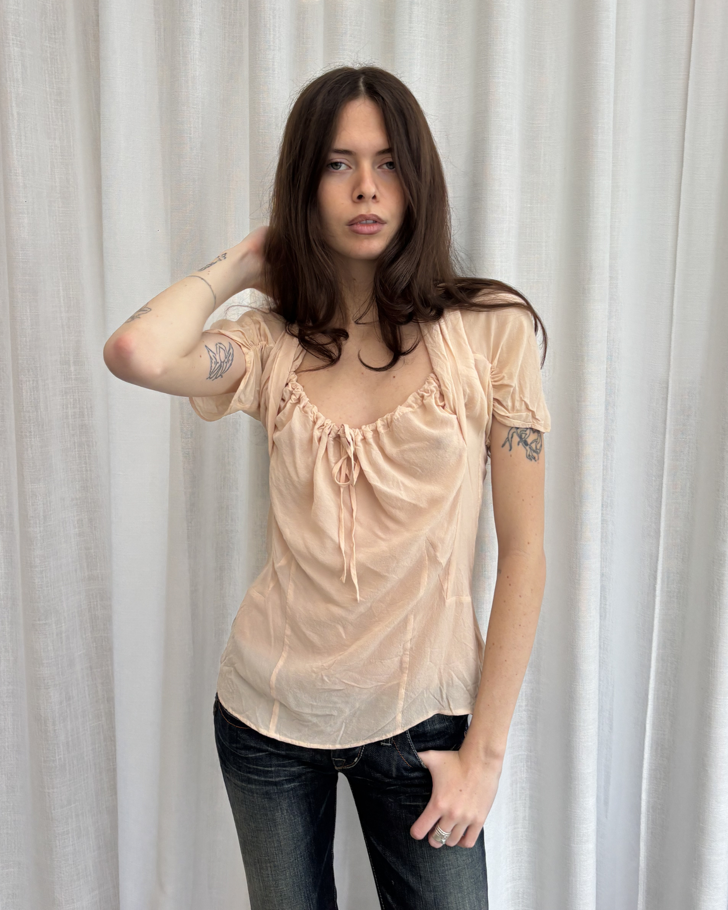 John Galliano Silk Blouse