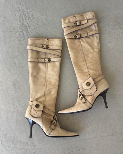 Tan Utility Boots