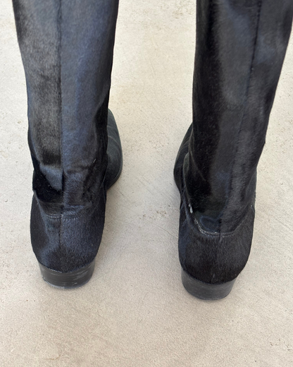 Manolo Blahnik Hide Boots
