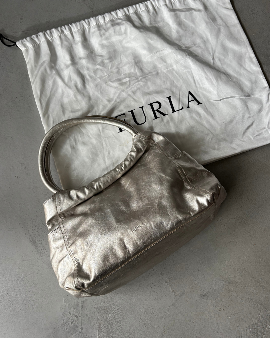 Furla Silver Bag
