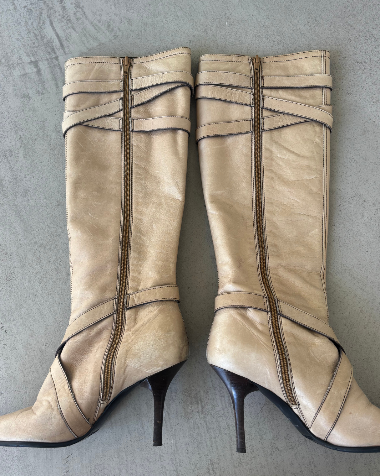 Tan Utility Boots