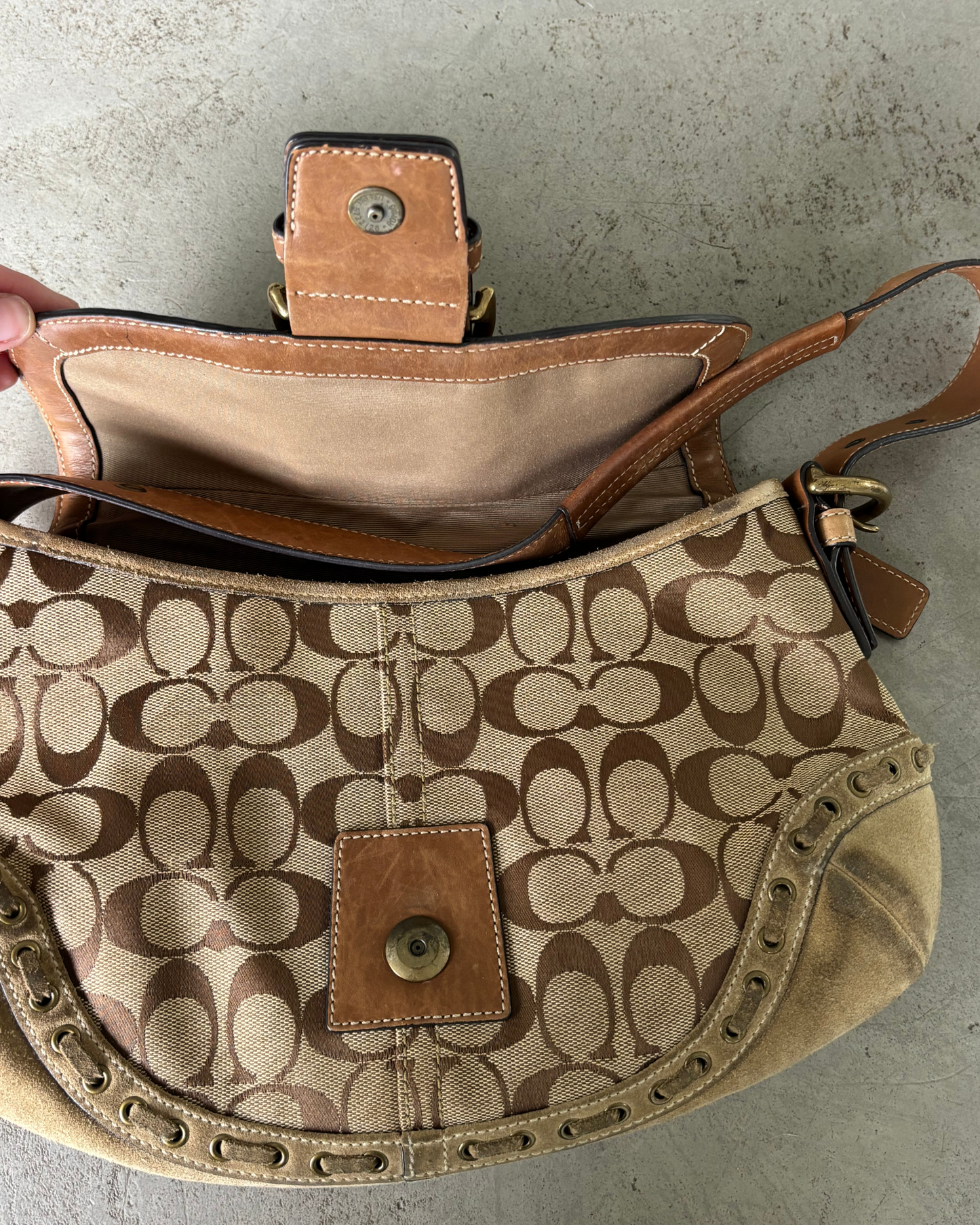 Coach Soho Monogram Bag