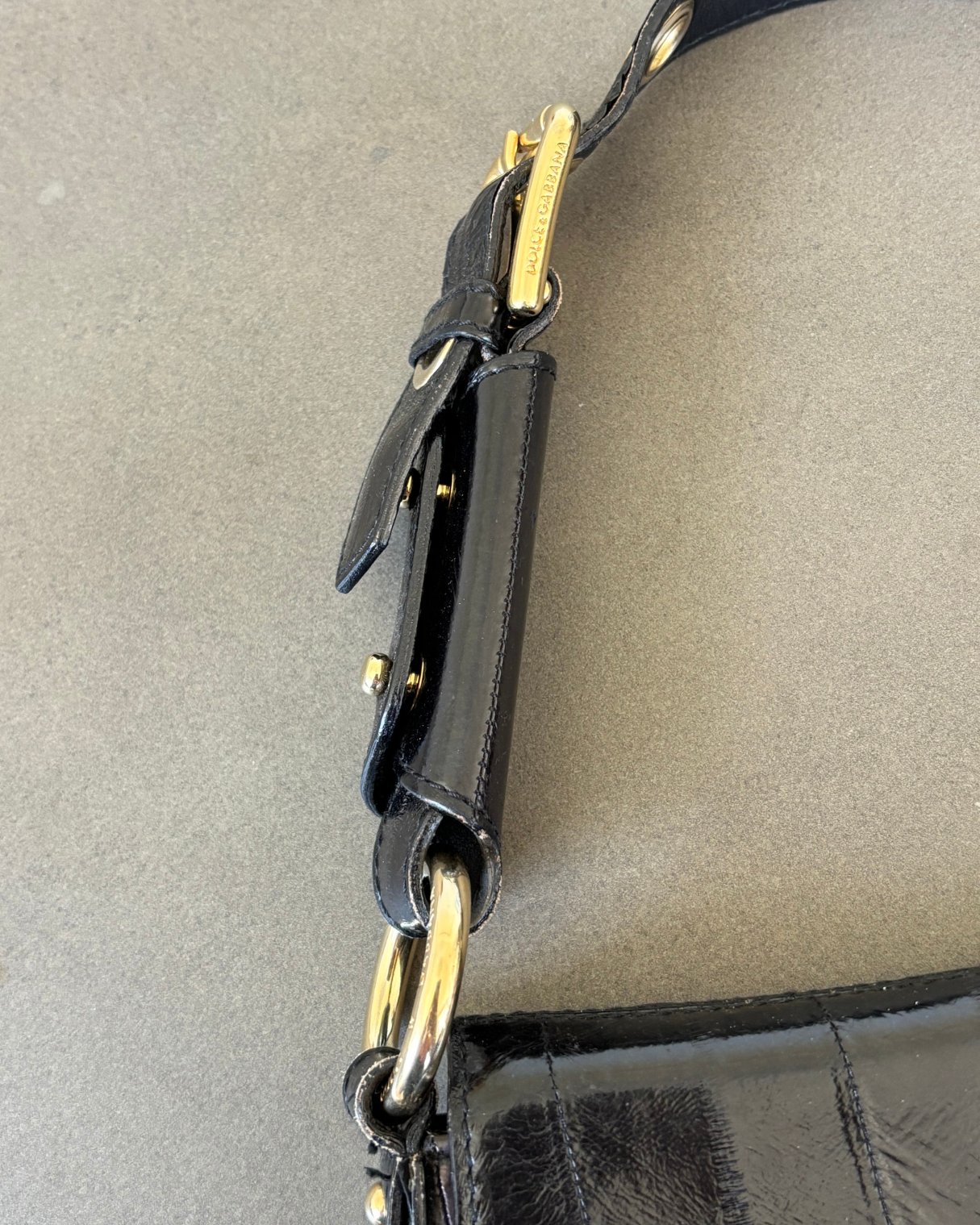 Dolce & Gabbana Black Leather Bag