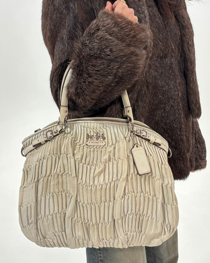 Coach Madison Ruched Bag