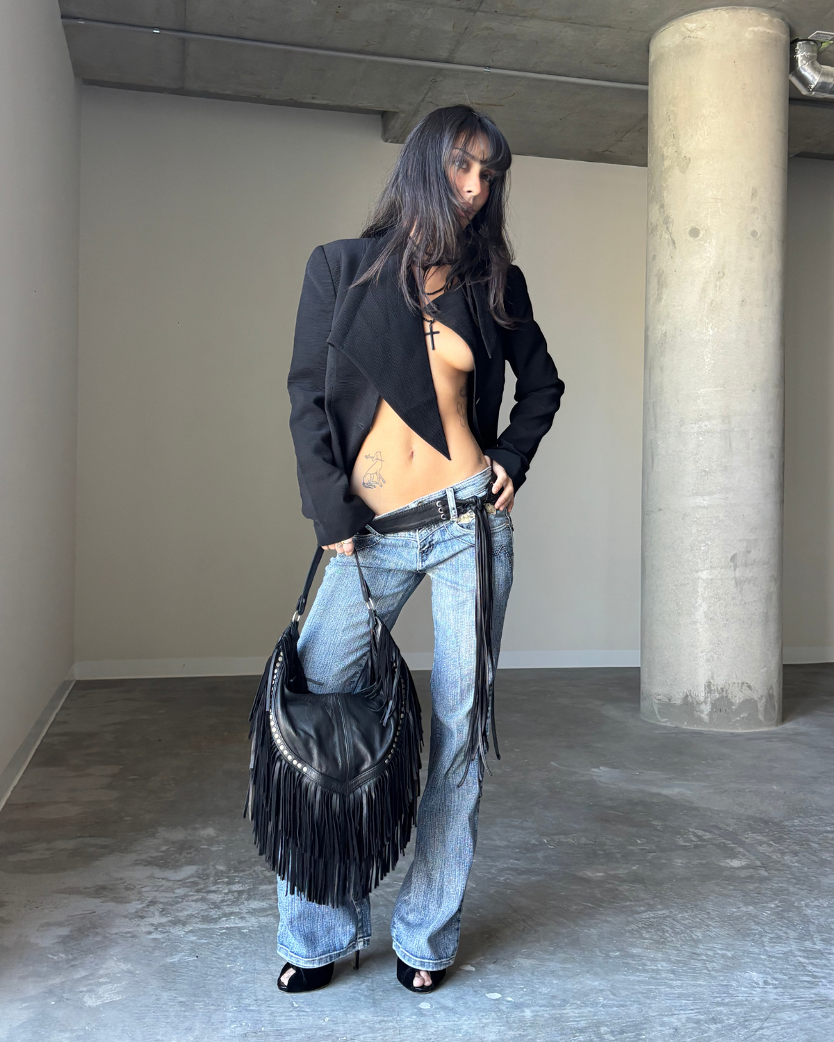 Stevie Fringe Bag