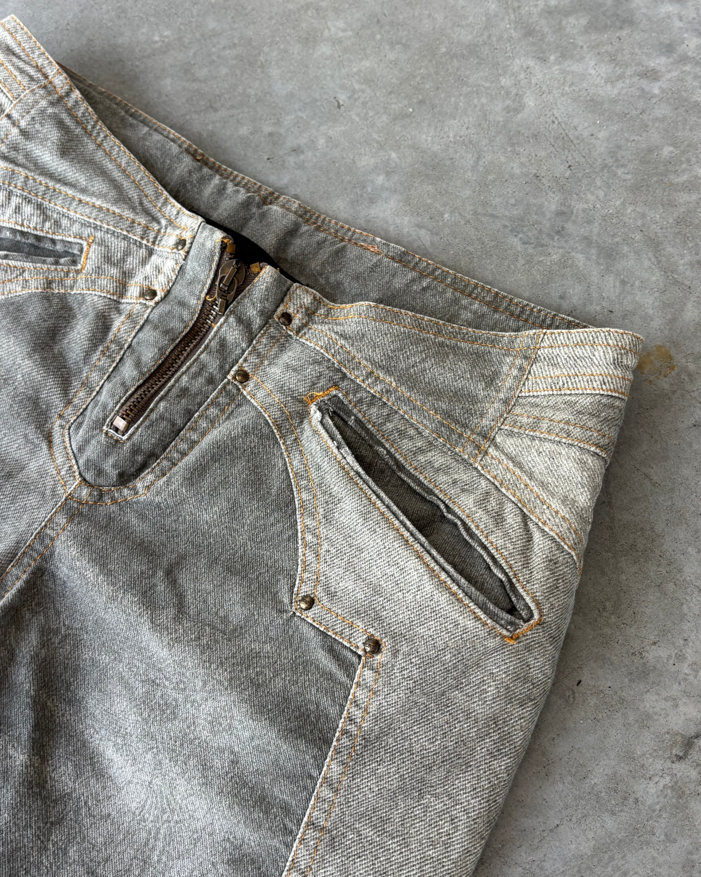 Cavalli Zip Front Capris