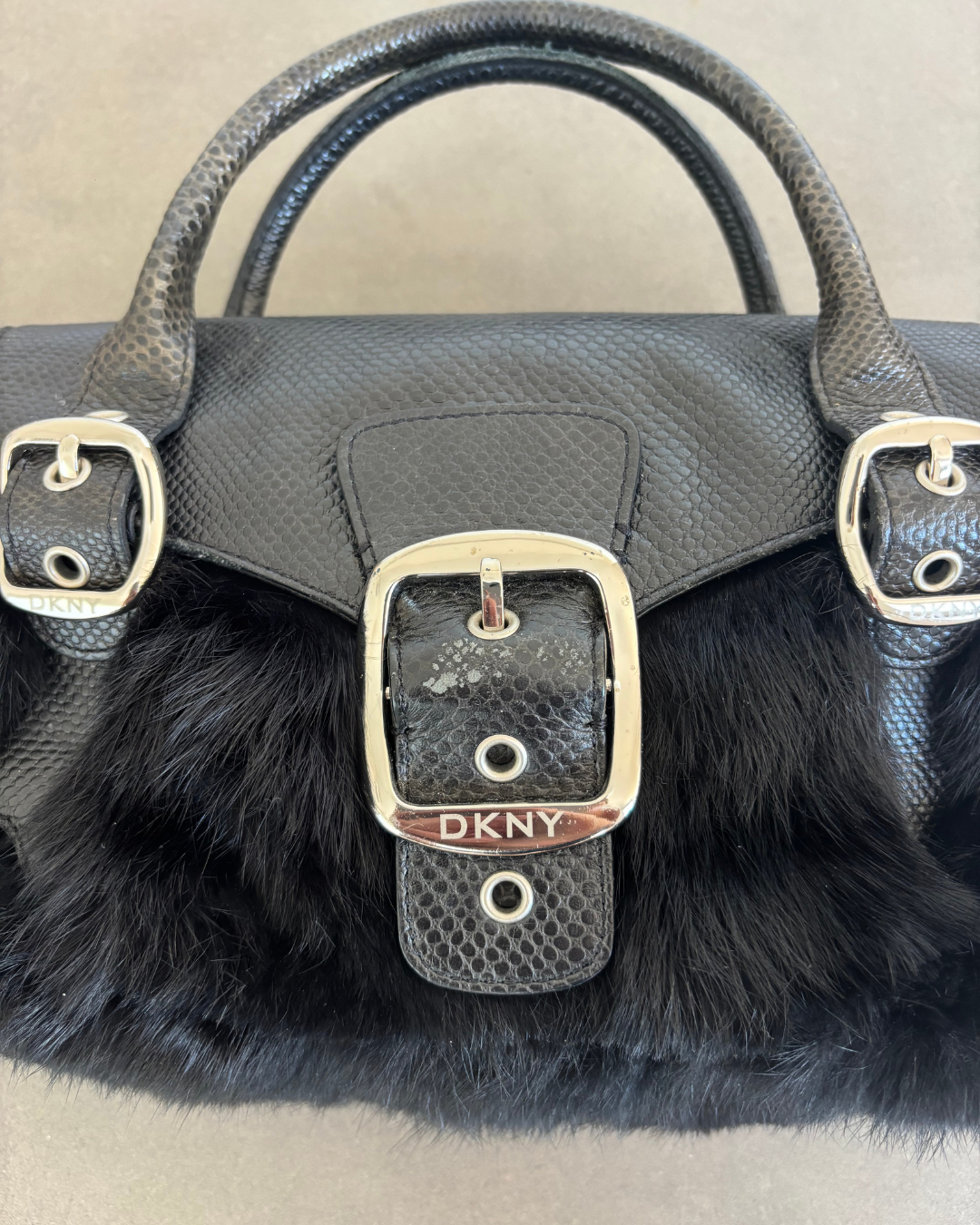 DKNY Fur Mini Bag