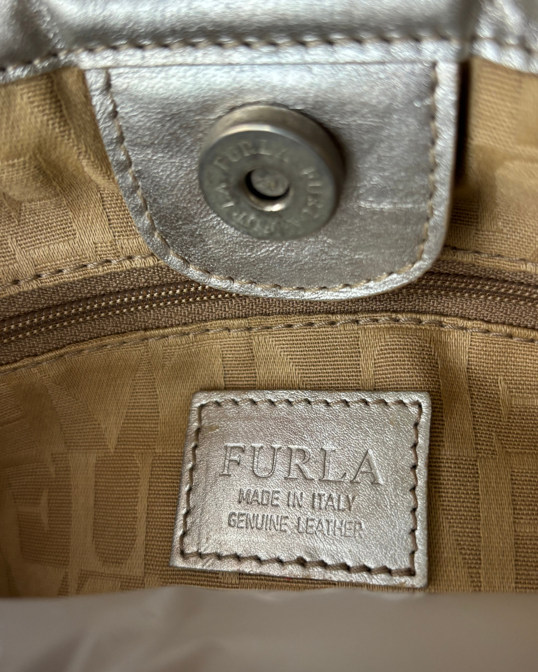 Furla Silver Bag