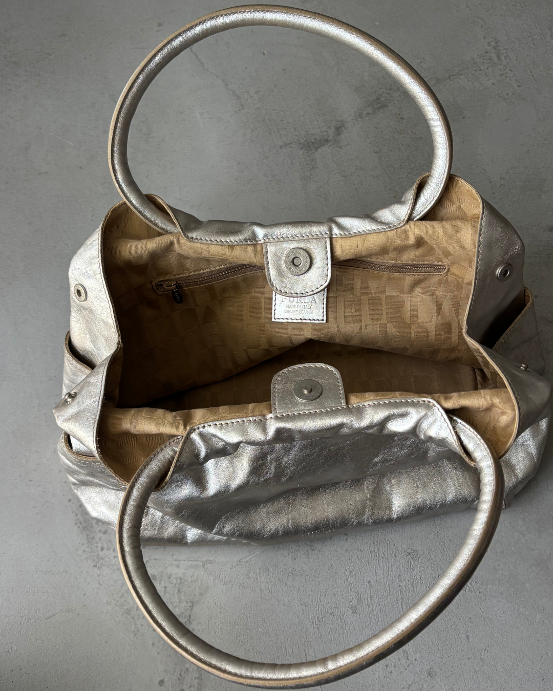 Furla Silver Bag