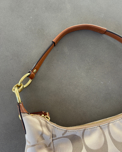 Coach Monogram Shoulder Bag