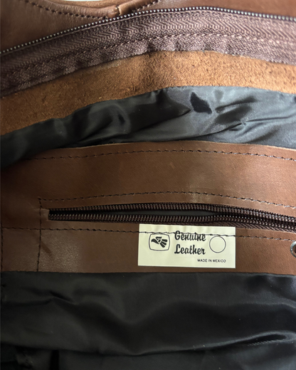 Brown Fringe Bag