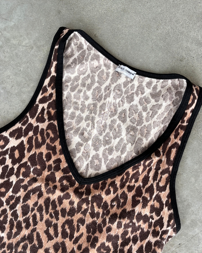 Dolce & Gabbana Leopard Tank