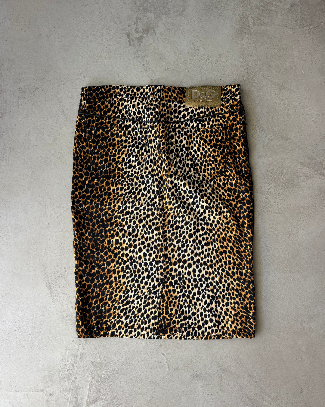 Dolce & Gabbana Leopard Skirt